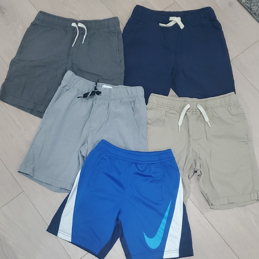Old Navy Kids Shorts Set - Gray, Navy, Blue, Tan